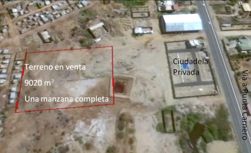 Vendo terreno en Salinas, vía a punta carnero, excelente ubicación.