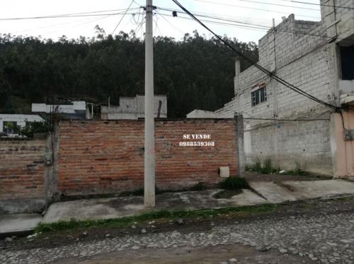 Vendo terreno en Otavalo de 320 m2