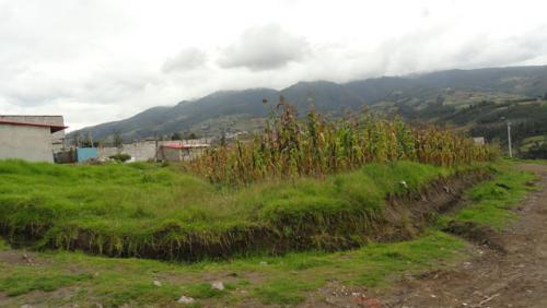 SE VENDE UN TERRENO DE 700 M2 ESQUINERO EN OTAVALO