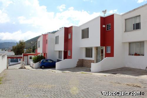 Arriendo casa Pusuqui,conjunto exclusivo 4 casas $350,garantía $900 2353232,0997592747,0958838194