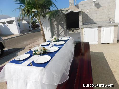 Holidays in Salinas! Alquiler casa amoblada playa piscinas 