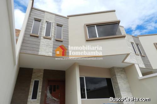 CASA AMPLIA DE VENTA POR ESTRENAR SECTOR CONTROL SUR