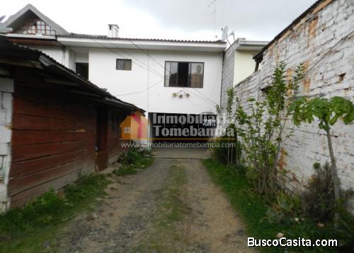 CASA RENTERA CON PARQUEADERO DE VENTA EN CUENCA EN CENTRO HISTÓRICO