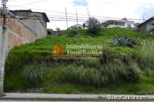 SE VENDE TERRENO CON HERMOSO PAISAJE SECTOR BELLAVISTA