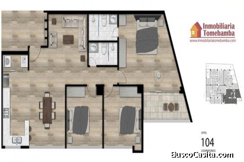 DEPARTAMENTO POR ESTRENAR A LA ENTRADA DE MISICATA
