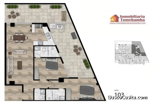 DEPARTAMENTOS POR ESTRENAR DE VENTA SECTOR ENTRADA A MISICATA
