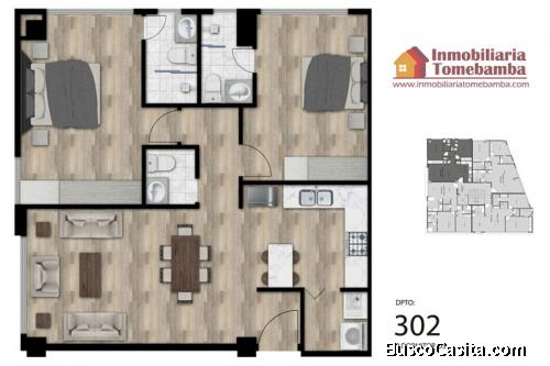 DEPARTAMENTO POR ESTRENAR DE VENTA SECTOR ENTRADA A MISICATA