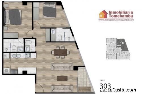DEPARTAMENTO POR ESTRENAR DE VENTA SECTOR ENTRADA A MISICATA