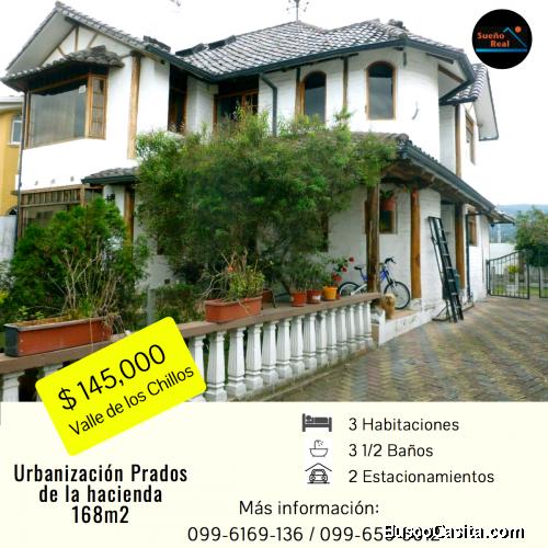 URGENTE POR VIAJE ! CASA RUSTICA EN URBANIZACION PRADOS DE LA HACIENDA