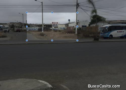 Terreno Balneario Ballenita esquinero 600m2
