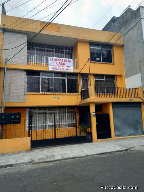 VENTA DE CASA RENTERA EN EL SUR DE QUITO