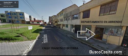 Al sur de Quito, cerca al terminal quitumbe, arriendo departamento