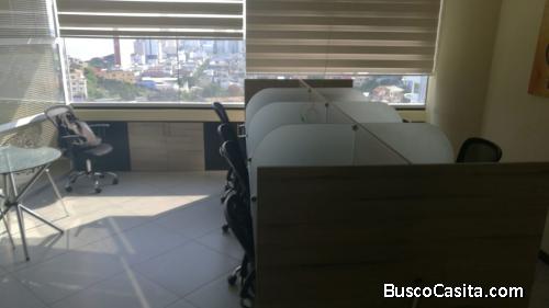 Oficina The Point Piso 23 Completamente Amoblada