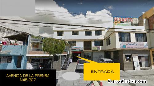 ARRIENDO LOCAL COMERCIAL DE 80 M² , AVENIDA DE LA PRENSA N45-227