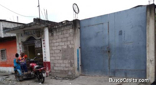 Terreno con construccion en obra