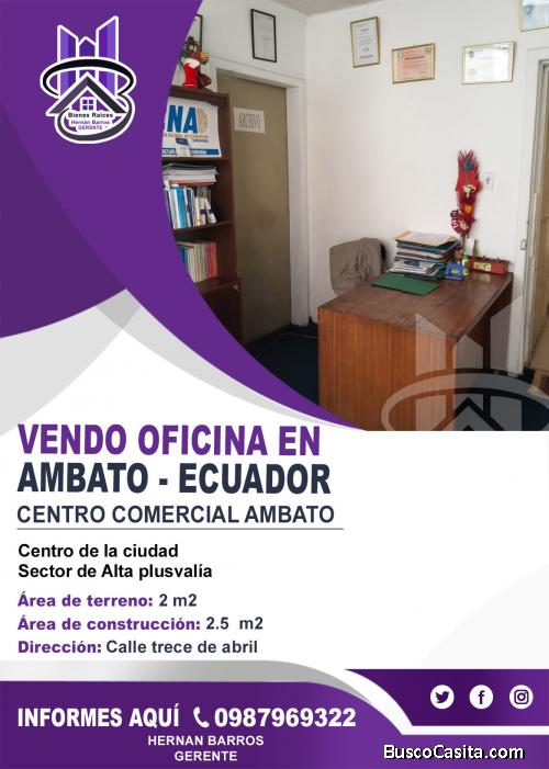 Oficina en Venta - Ambato