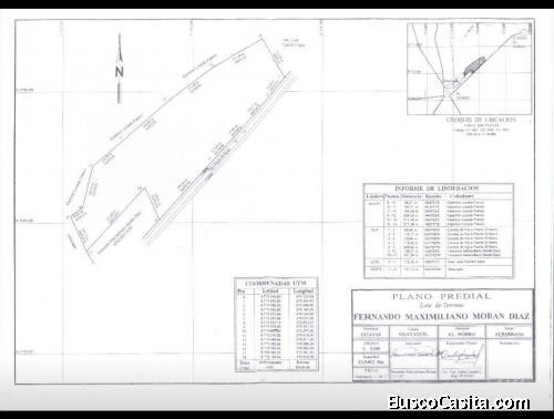 Venta de Terreno en Zona del Morro - Playas - Guayas