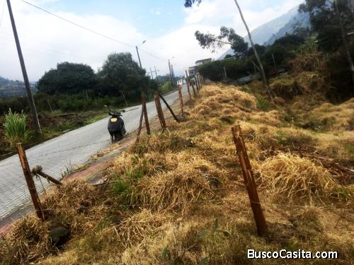 BAÑOS - EXTRANJERO REMATA TERRENO CON PROYECTO HOTELERO Y PLANOS APROBADOS