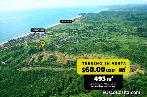Terreno en remate 30% de descuento; mejor zona turística de Ecuador