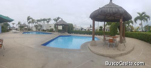 EN ALQUILER CASA EN URBANIZACIÓN PRIVADA CON ÁREA SOCIAL