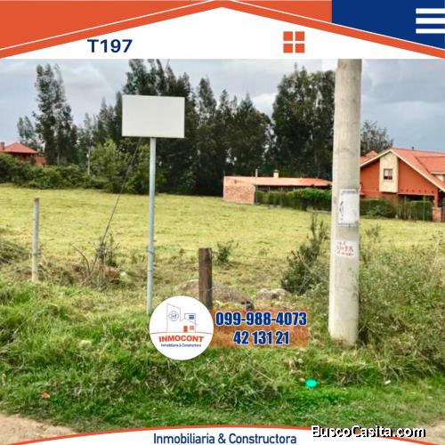 Terreno esquinero de Venta