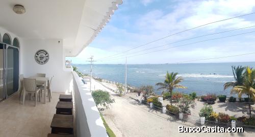 EN ALQUILER CONFORTABLE DEPARTAMENTO FRENTE AL MAR EN BALLENITA