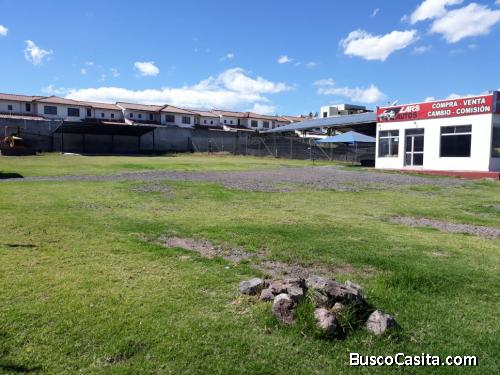 ARRIENDO terreno de 2.000m2, vía al Tingo, Valle de los Chillos
