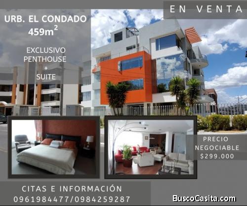 Departamento +suite Urb. El Condado 459m2