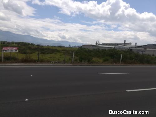 Se arrienda terreno en Natabuela