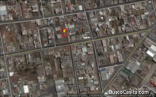 VENDO SOLAR/TERRENO DE OPORTUNIDAD 316 m2 BARATO QUITO NORTE