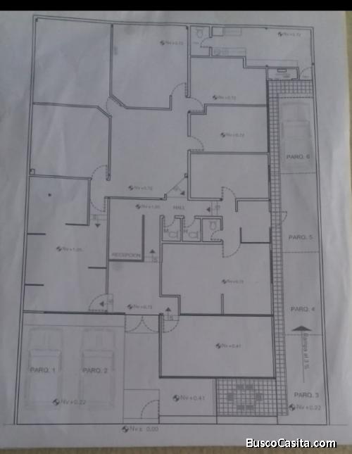 Arrriendo casa  por CCI para oficinas