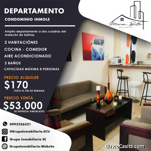 Departamento en salinas 