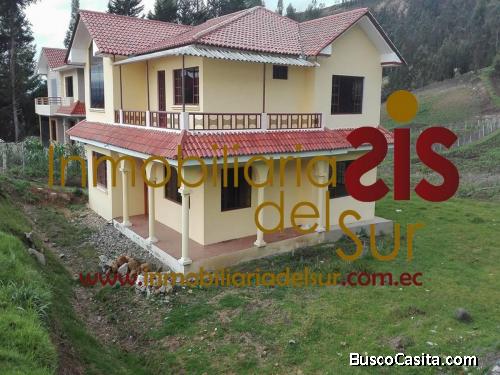 C - 047 Casa con Amplio Terreno en El Sector San Jose de Cojitambo