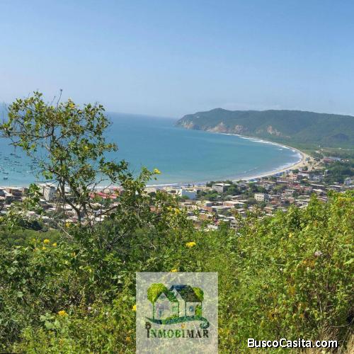 Lindo Terreno con Precio de Oferta y Excelente Ubicación Con Vista hacia el Mar de Puerto López 