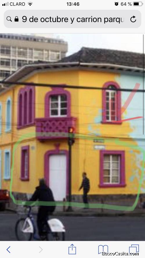 Arriendo hermoso local esquinero en zona céntrica de la capital.