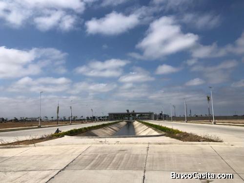 VENDO LOTE VIA DURAN YAGUACHI 2.500 MTS EN PARQUE INDUSTRIAL 