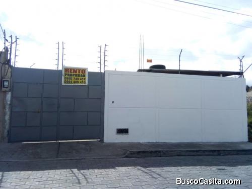 ALQUILO PROPIEDAD PARA BODEGA, TALLER OFICINAS