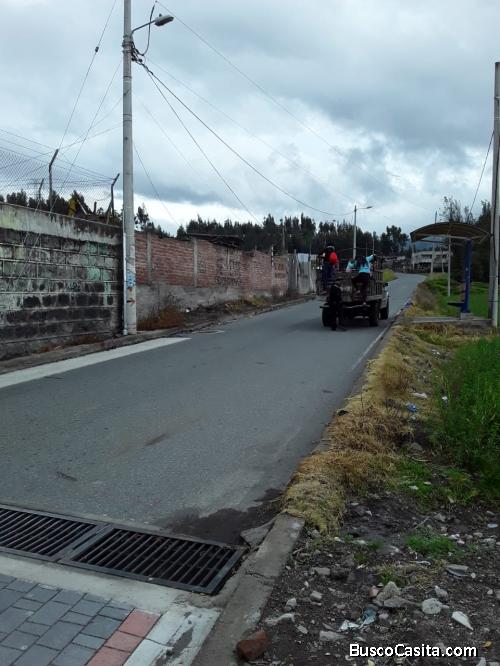 Se vende 2 lotes de terreno en el sector de san Andres - provincia de Chimborazo