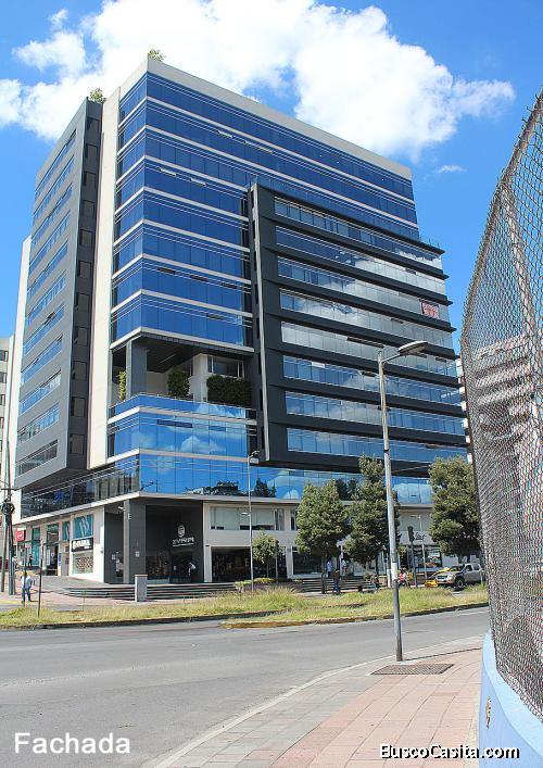 Oficina de alquiler en Quito, edificio Zyra, av. 6 de Diciembre y Portugal, 62m2 de construcción