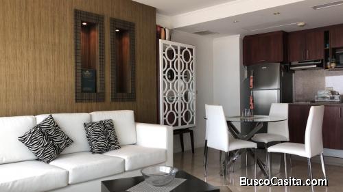 VENTA DE APARTAMENTO AMOBLADO 1 DORMITORIO SECTOR PUERTO SANTA ANA 