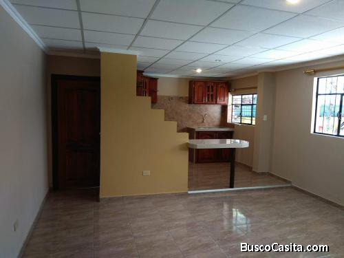 Departamento 2 habitaciones, 1 baño, armarios en habitaciones y baño, lavandería. 