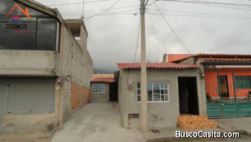 Se vende en San Pablo – Araque – Otavalo terreno de 236 m2 y mediaguas