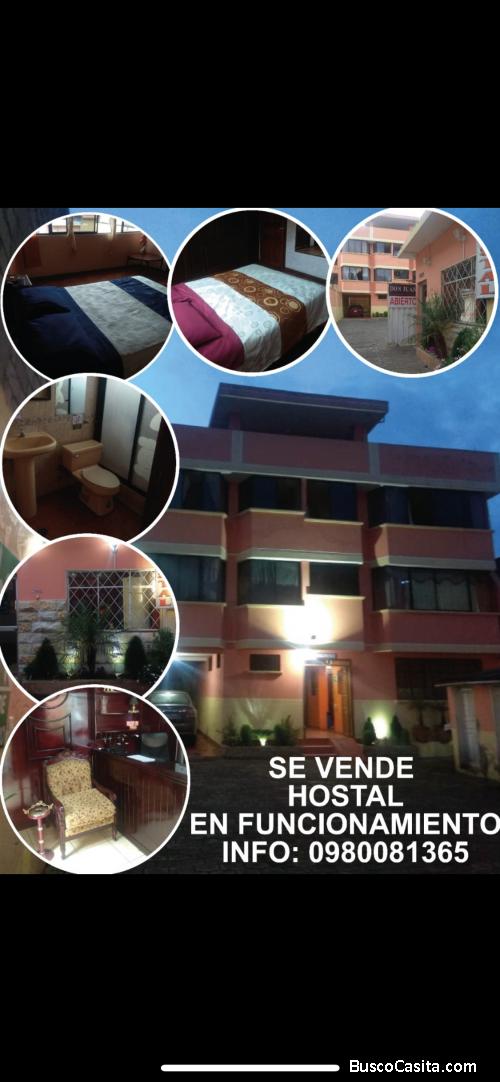 HOSTAL FUNCIONANDO EN VENTA