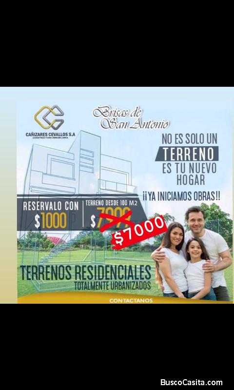 LE HACEMOS  SU  SUEÑO  REALIDAD. FINANCIAMOS  SU LOTE PRIVADO  DE  TERRENO CON  SERVICIOS BASICOS