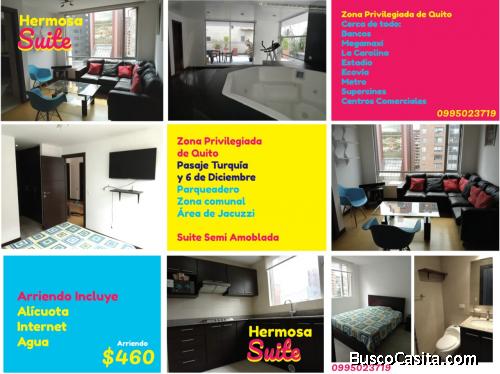 suite semiamoblada, 5to piso,  sector carolina