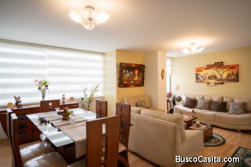 En renta departamento amoblado sector colegio San Gabriel USD 600 incluido alícuota 