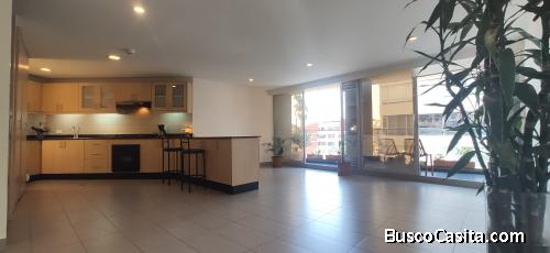 Departamento con diseño vanguardista de 2 habitaciones, sector La Carolina