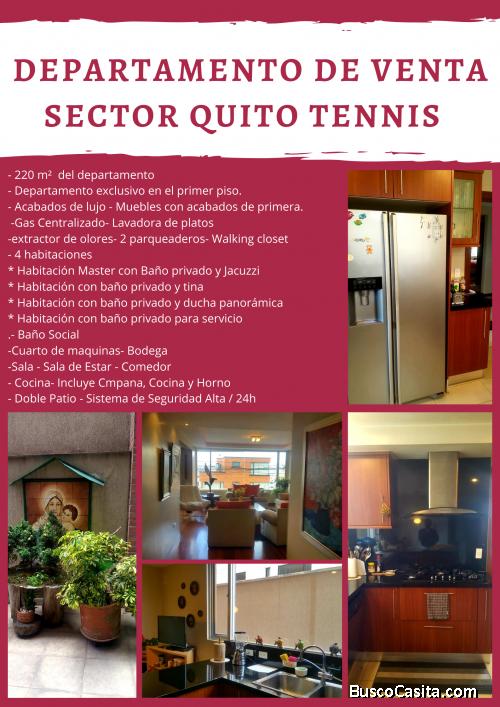 Departamento en Quito Tennis
