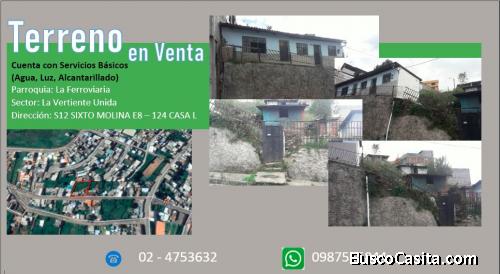 erreno con Servicios Básicos ($$ Negociable)