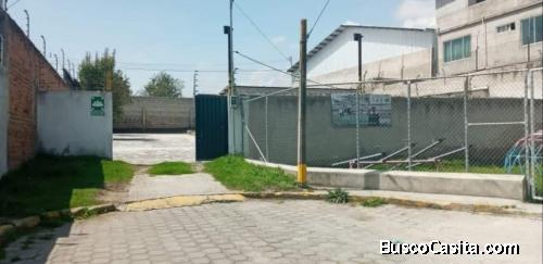 ARRIENDO O VENDO TERRENO CON OFICINAS SECTOR EL INCA